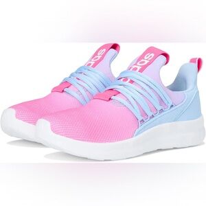 adidas Lite Racer Adapt 7.0 Women’s Size 6 Pink/Blue Slip-On Sneakers NIB